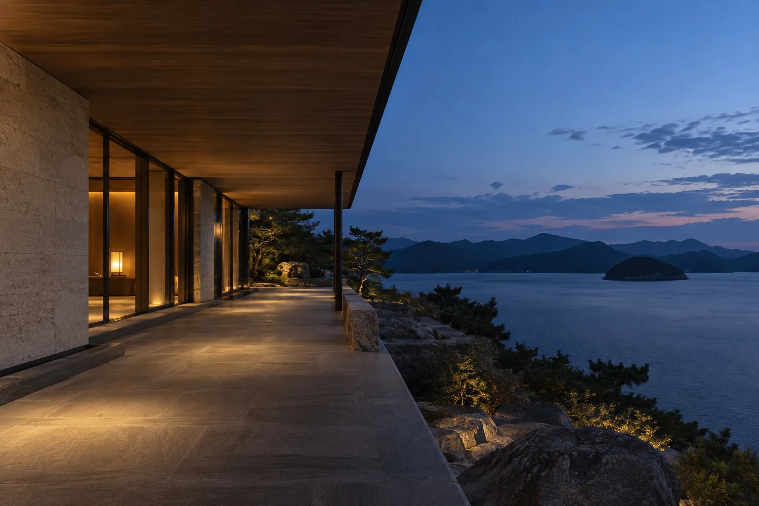Coastal architecture and the sea